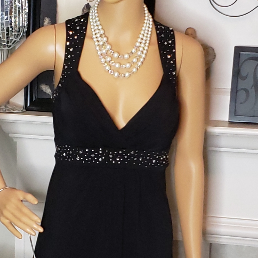 Black Cocktail Dress - Picture 2 of 8